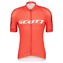 Scott M RC PRO S/SL SHIRT (PREVIOUS MODEL), Fiery Red - White