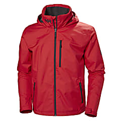 Helly Hansen M CREW HOODED JACKET Red Free Shipping starts at 60 www.exxpozed