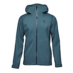 Stormline stretch rain shell black diamond 2025