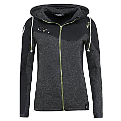 Chillaz W ROCK JACKET, Anthrazit Melange - Green