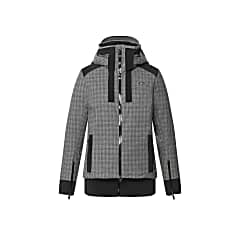 Kjus WOMEN VARUNA JACKET, Steel Grey Melange - Black