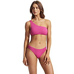 Beach Bound Ring Front Bandeau Bikini Top - Hot Pink – Seafolly United  Kingdom