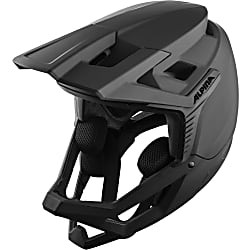 huge discounts sale Alpina bicycle helmet Haga black matt size 51