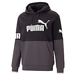 Black puma hoody sales