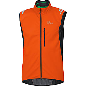 orange cycling vest