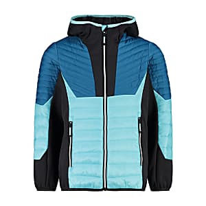Cmp woman fix hood hybrid jacket outlet