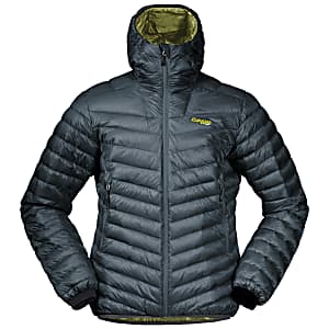 Bergans SENJA DOWN LIGHT M JACKET W HOOD Orion Blue Green Oasis