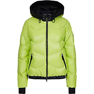 Sportalm W DOWN SKI JACKET 2 Pastel Lime Fast and cheap shipping www.exxpozed