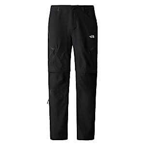 The North Face M EXPLORATION REGULAR ZIP OFF PANT TNF Black