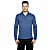 Craghoppers M NOSILIFE NEMLA LONG-SLEEVED POLO, Faded Indigo