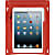 E-Case ISERIES IPAD MINI CASE WITH JACK, Red