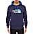 The North Face M DREW PEAK PULLOVER HOODIE (STYLE WINTER 2015), Cosmic Blue - Brick House Red