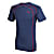 Bergans FJELLRAPP TEE, Navy Melange - Red