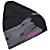 Bergans SKI BEANIE, Black - Solid Grey - Pink Rose