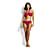 Seafolly W SEAFOLLY TWIST BAND HIPSTER, Rouge