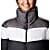 Columbia W PUFFECT COLOR BLOCKED JACKET, Black - White - City Grey