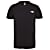 The North Face YOUTH SS SIMPLE DOME TEE, TNF Black - TNF White
