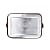 Roadtyping MOUNTAIN SUN LUNCH BOX, Silber - Holz