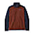 Patagonia M BETTER SWEATER 1/4 ZIP, Barn Red - New Navy