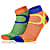 Eightsox COLOR 3 EDITION 2-PACK, Green - Orange