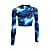 ION W AMAZE SHORTY RASHGUARD LS, Blue Capsule