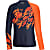 Gore W C5 TRAIL LONG SLEEVE JERSEY, Orbit Blue - Fireball
