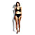 Seafolly W SEAFOLLY DD DOUBLE WRAP FRONT BRA, Black