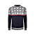 Dale of Norway TYSSOY SWEATER, Navy - Offwhite - Red