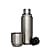360 Degrees VACUUM INSULATED STAINLESS FLASK WITH  POT THROUGH CAP 750ML, Silver