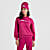 ONeill W RUTILE HOODED FLEECE, Fuchsia Red (Pink)