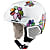 Alpina KIDS CARAT LX, Patchwork Flower