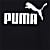 Puma W ESSENTIALS SLIM LOGO TEE, Puma Black