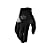 100% RIDECAMP GLOVES, Black - Charcoal