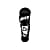 Leatt KNEE & SHIN GUARD 3DF HYBRID EXT JUNIOR, White - Black