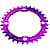 Race Face CHAINRING NARROW WIDE 4-BOLT 104MM 10/11/12-SPEED 30/32/34T, Purple