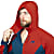 Mountain Equipment M AIGUILLE HOODED TOP, Dusk - Red Rock