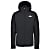 The North Face W INLUX TRICLIMATE JACKET, TNF Black Heather - TNF Black