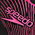 Speedo W MEDLEY LOGO 1 PIECE, Black - Electric Pink