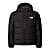 The North Face GIRLS REVERSIBLE PERRITO JACKET, TNF Black