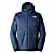 The North Face M QUEST INSULATED JACKET, Shady Blue - Black Heather