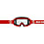 Scott PRIMAL CLEAR GOGGLE, Red - White - Clear Works
