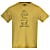 Bergans GRAPHIC WOOL M TEE, Light Olive Green - Olive Green