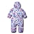 Columbia SNUGGLY BUNNY BUNTING, Pale Lilac Blooming Dot Print