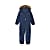 Color Kids KIDS COVERALL WITH FAKE FUR, Total Eclipse