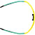 Alpina SONIC HR Q-LITE, Yellow - Turquoise Matt - Red Mirror