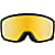 Alpina SCARABEO S Q-LITE, Black - Yellow Matt - Mirror Gold