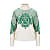 Dale of Norway W ROSENDAL SWEATER, Offwhite - Bright Green