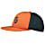 Scott TRAIL RUN TRUCKER CAP, Braze Orange - Aruba Green