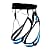 Black Diamond COULOIR HARNESS, Ultra Blue - Black
