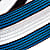 Black Diamond COULOIR HARNESS, Ultra Blue - Black
